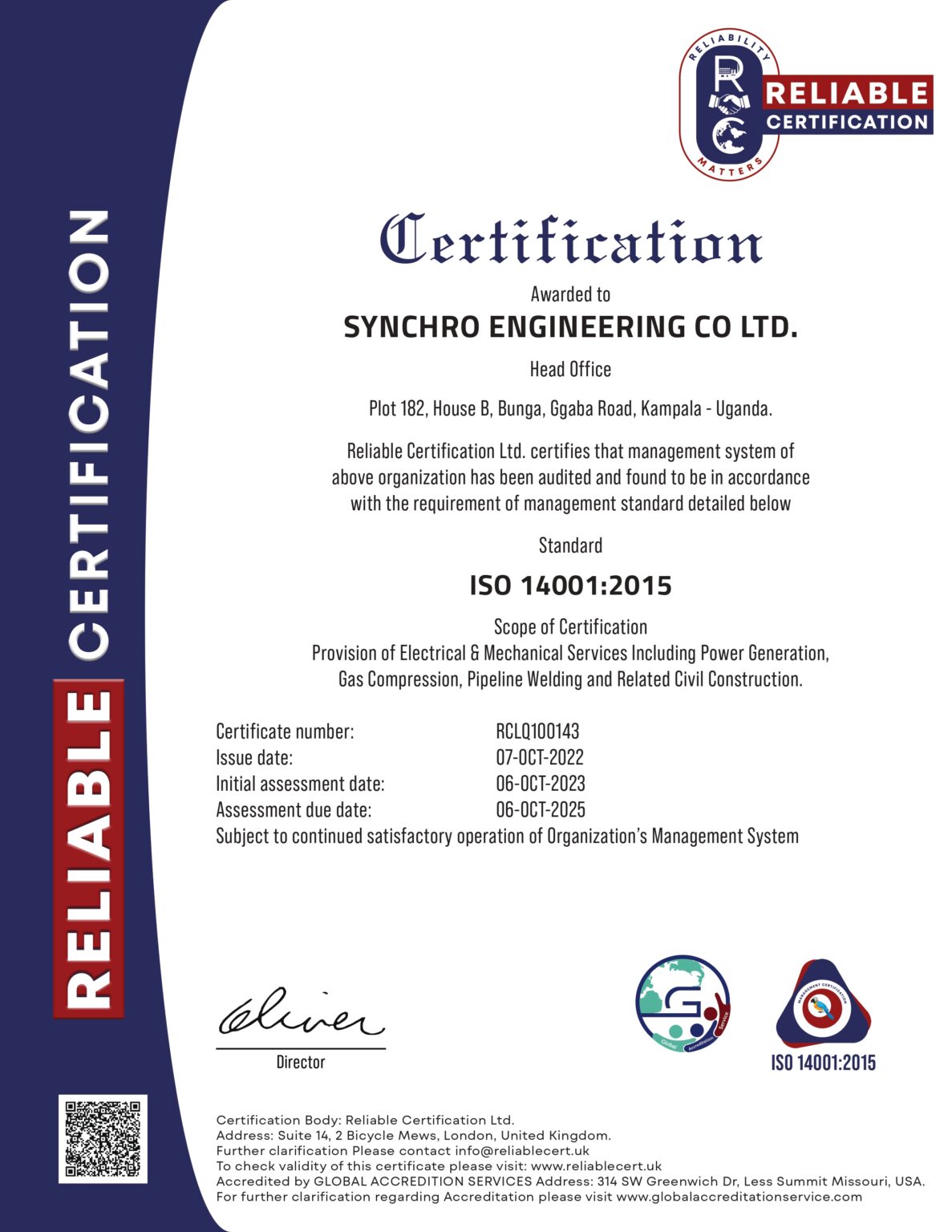 About Us - SYNCHRO Engineering Co. Ltd.